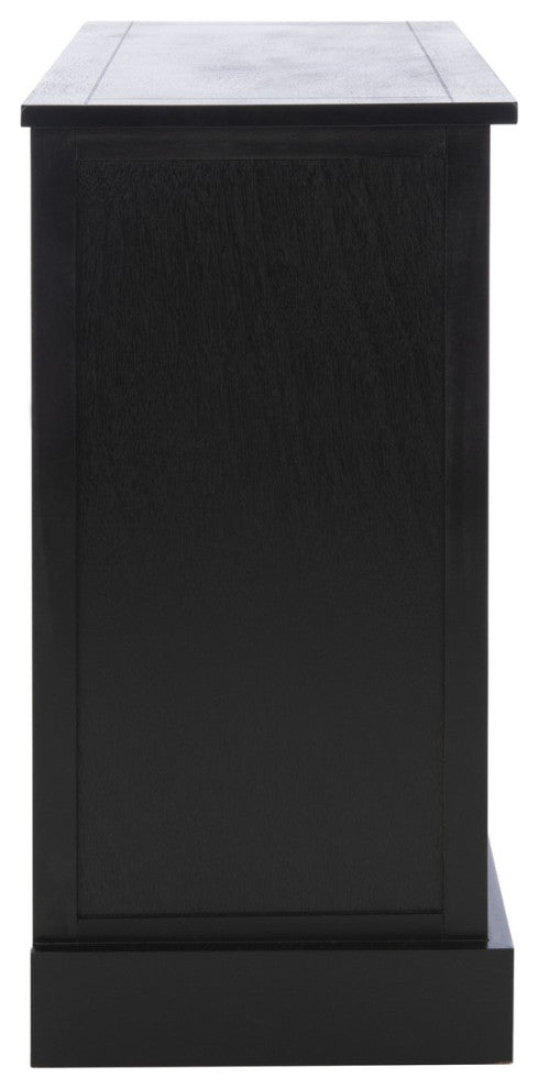 Safavieh Landers 6 Drawer Storage Unit, Black