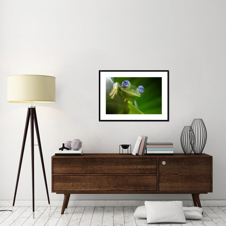 "Im a bit shy" Framed Digital Print by Ghizzi Panizza Alberto, 38"x28"