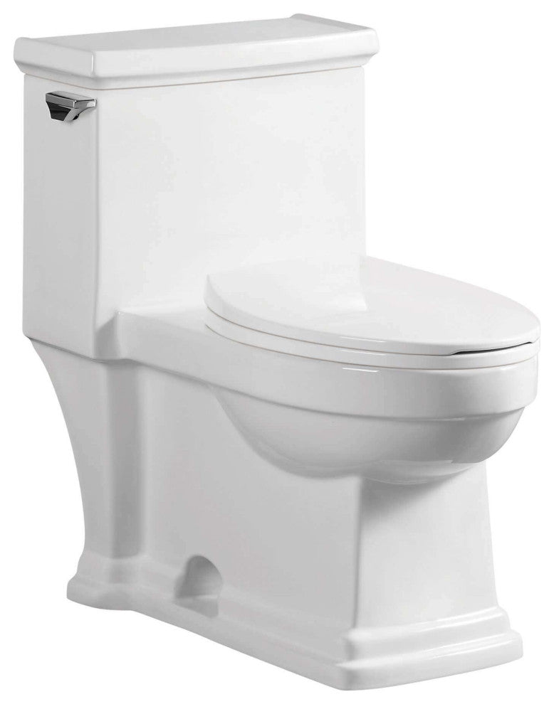 Modern One Piece Elongated Toilet Ada Compliant