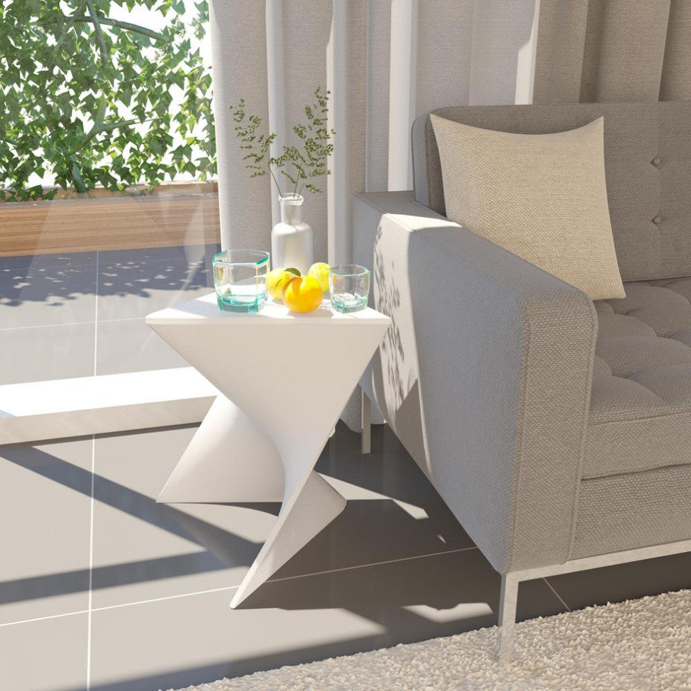LeisureMod Randolph Modern Side Table RS17W