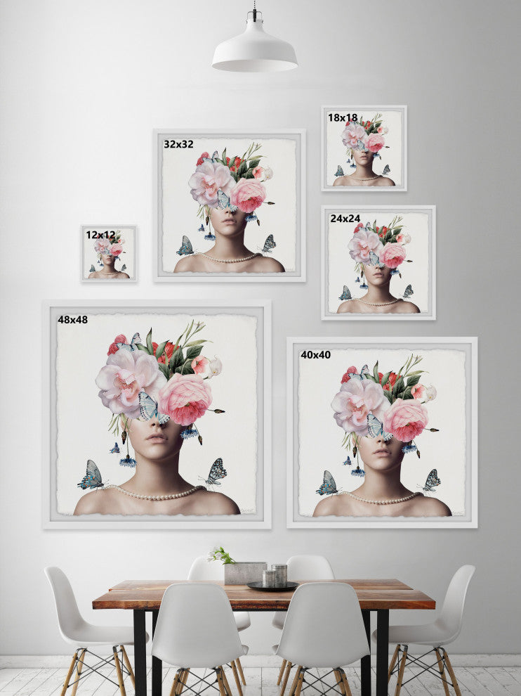 "Simply Classic" Framed Painting Print, 12x12