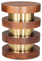 Marigot Side Table Brown