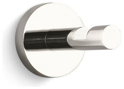 One Hook, Notched, Nickel Silver