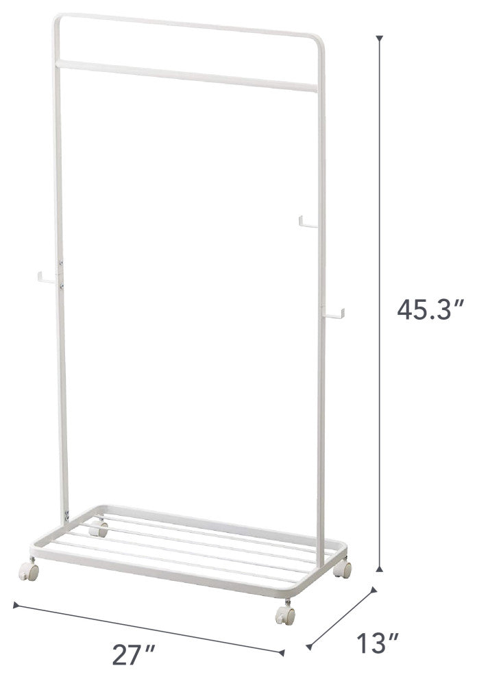 Yamazaki Smart Rolling Coat Rack