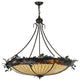 44.5W Greenbriar Oak Inverted Pendant