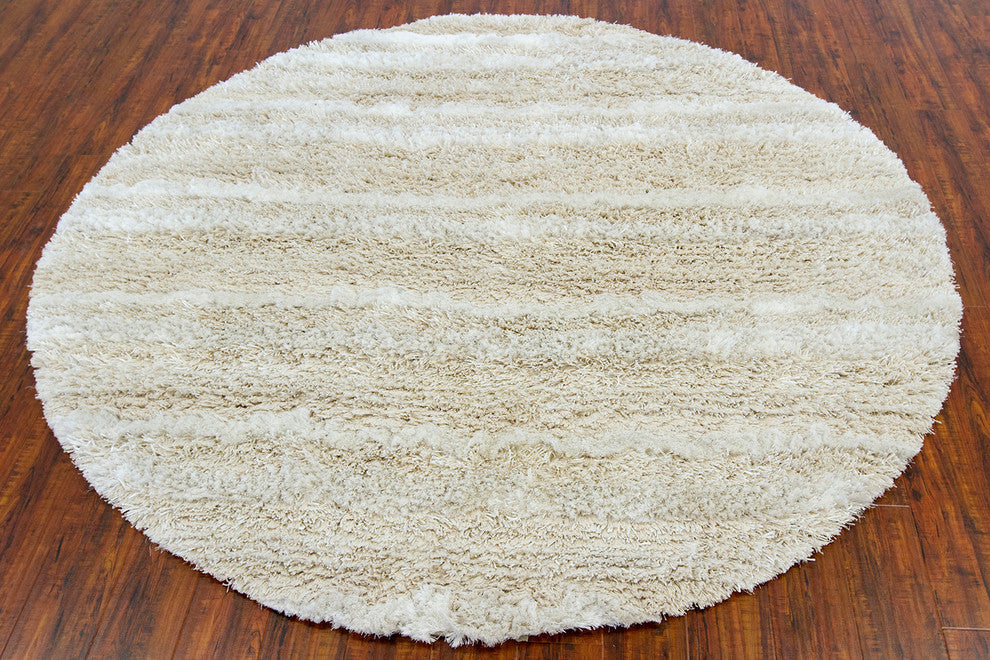 Kapaa Contemporary Area Rug, 7'9" Round