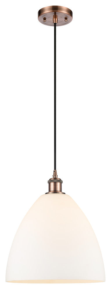 Innovations 516-1P-AC-GBD-121 1 Light Mini Pendant, Antique Copper