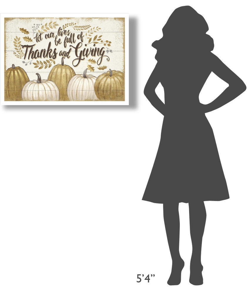 "Grateful Season V" Digital Paper Print by Janelle Penner, 32"x22"