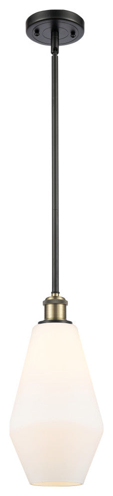 Innovations 516-1S-BAB-G651-7-LED 1-Light Mini Pendant, Black Antique Brass