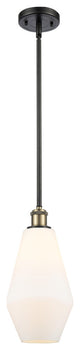 Innovations 516-1S-BAB-G651-7-LED 1-Light Mini Pendant, Black Antique Brass