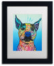 Dean Russo ''Lani Ruth 25'' Matted Framed Art, Black Frame, White Mat, 11x14