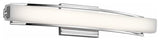 Rowan LED 25.25" Vanity, Chrome