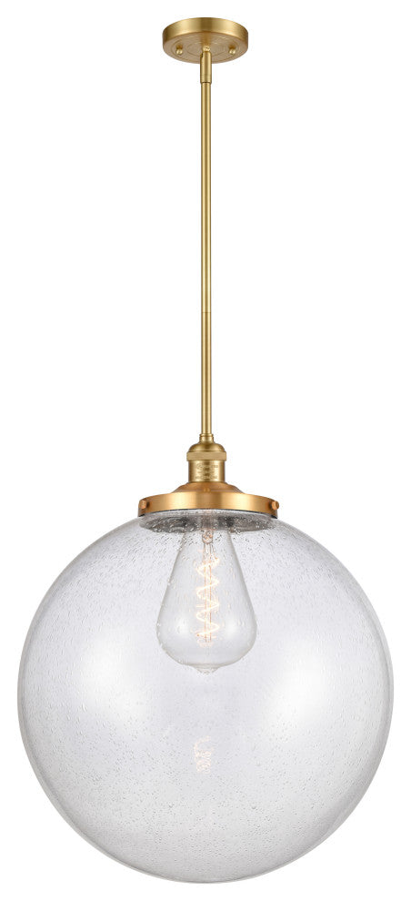 Beacon Pendant, Satin Gold, Seedy