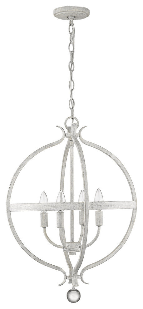 Callie 4-Light Country White Pendant