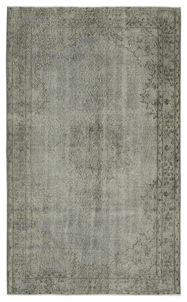 Rug N Carpet - Handwoven Turkish 4' 11'' x 8' 1'' Contemporary Over dyed Rug
