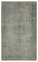 Rug N Carpet - Handwoven Turkish 4' 11'' x 8' 1'' Contemporary Over dyed Rug