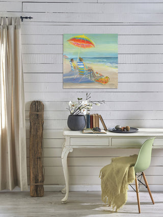 "The Best View" Painting Print on Wrapped Canvas, 40"x40"