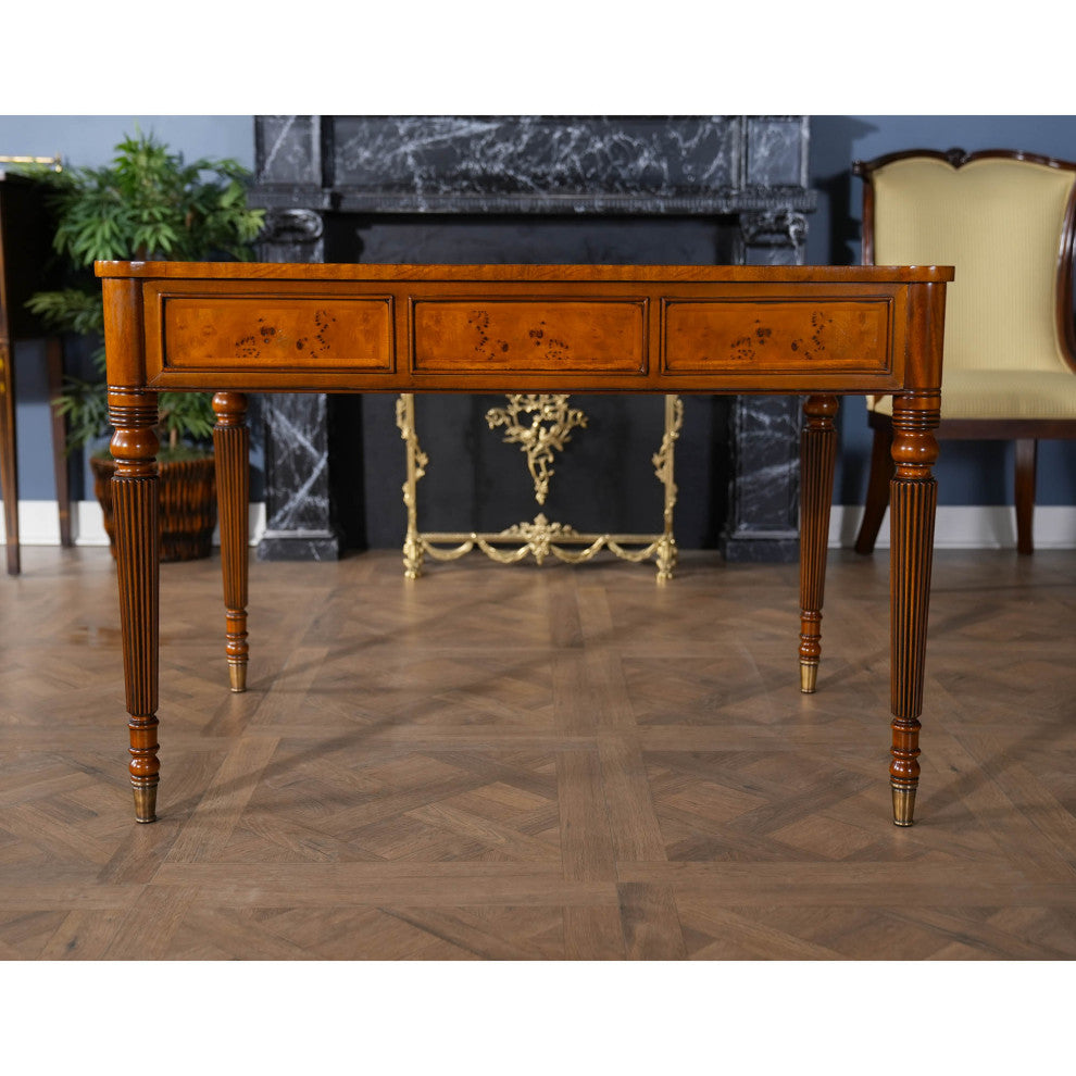 Burled Writing Table