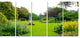 Plant and Flowers in Garden, Landscape Canvas Art Print, 60"x28", 5 Panels