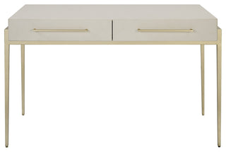 Uttermost Jewel Modern White Desk