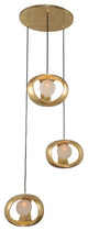 Calistoga 25x9" 3-Light Midcentury Large Pendants by Kalco