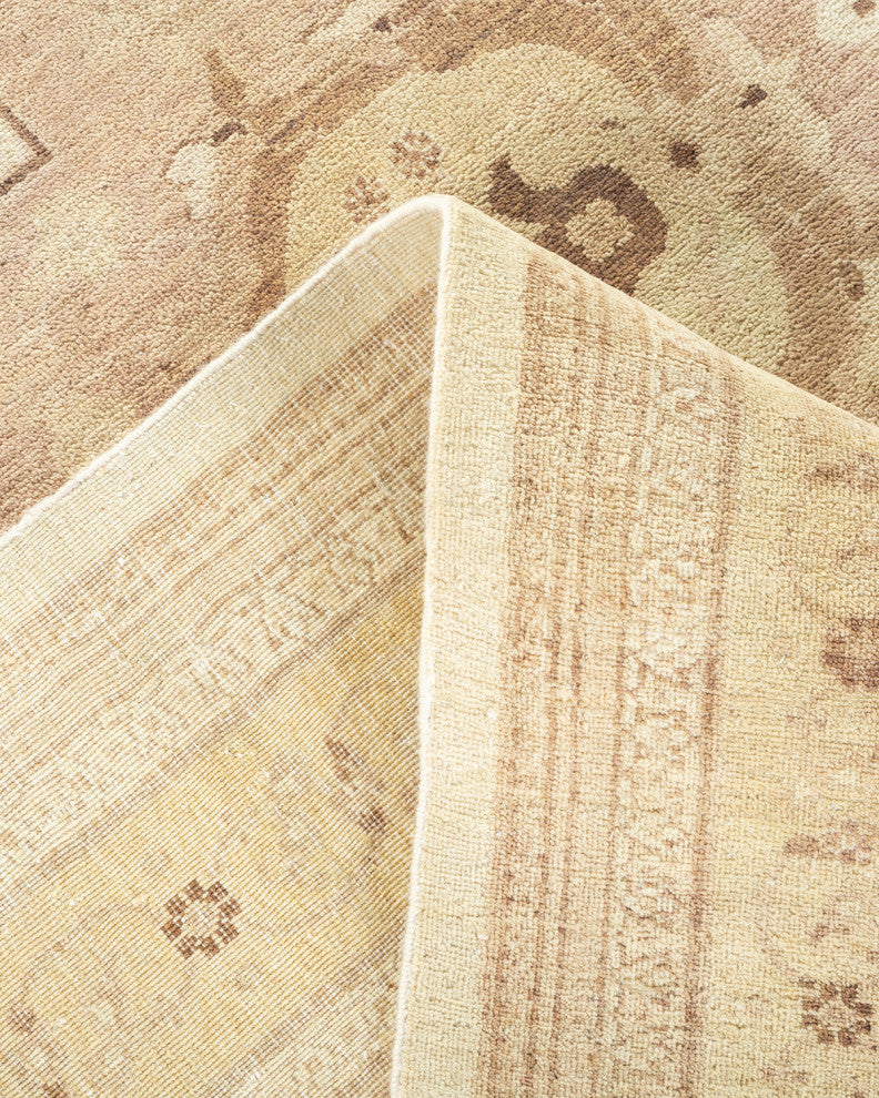 Mogul, One-of-a-Kind Hand-Knotted Area Rug Ivory, 9'2"x12'3"