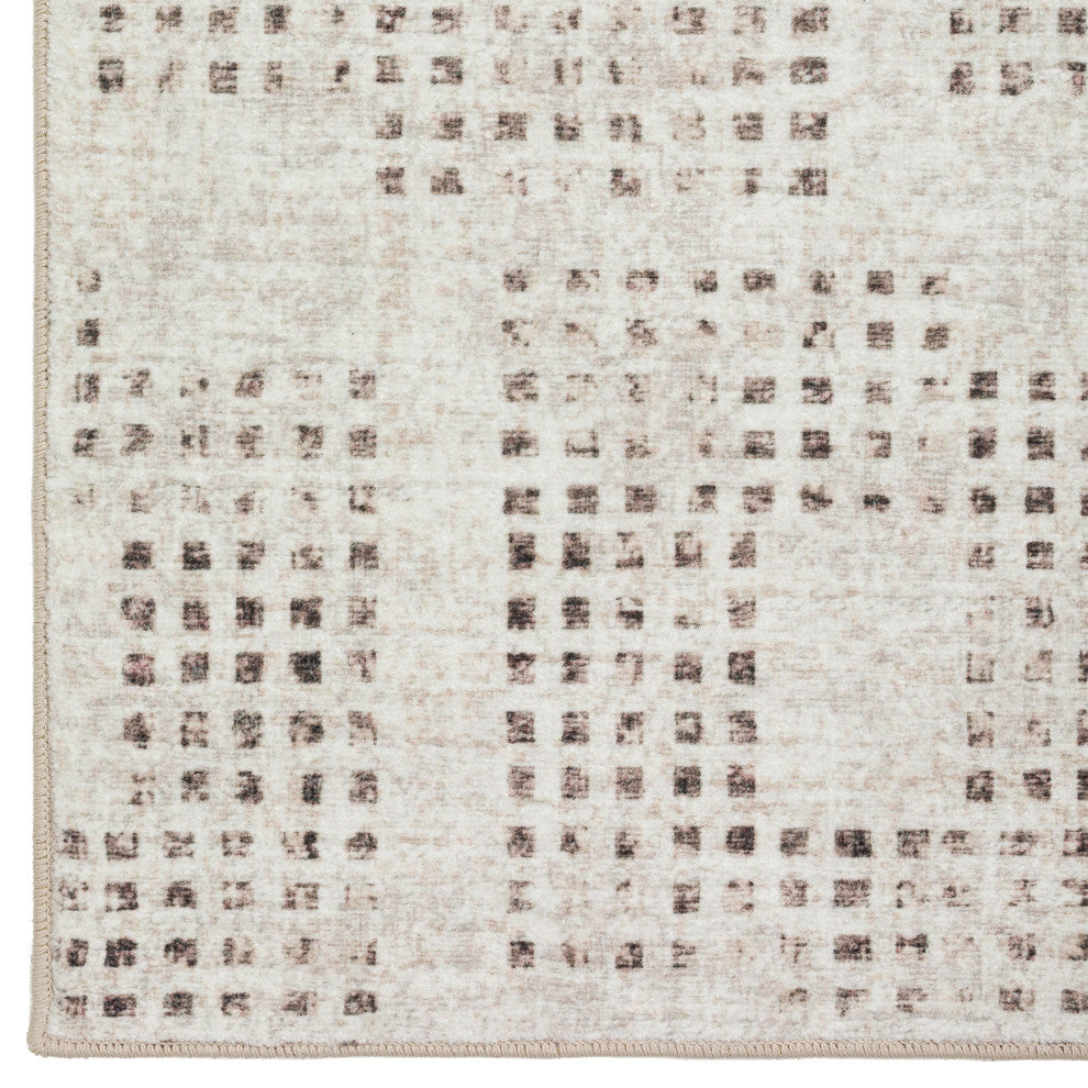 Dalyn Delano DA1 Ivory 2'6"x10' Runner Rug