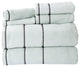 Lavish Home Quick Dry 100% Cotton Zero Twist 6 Piece Towel Set, Seafoam