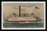 "American Ship" Framed Painting Print, 36x24