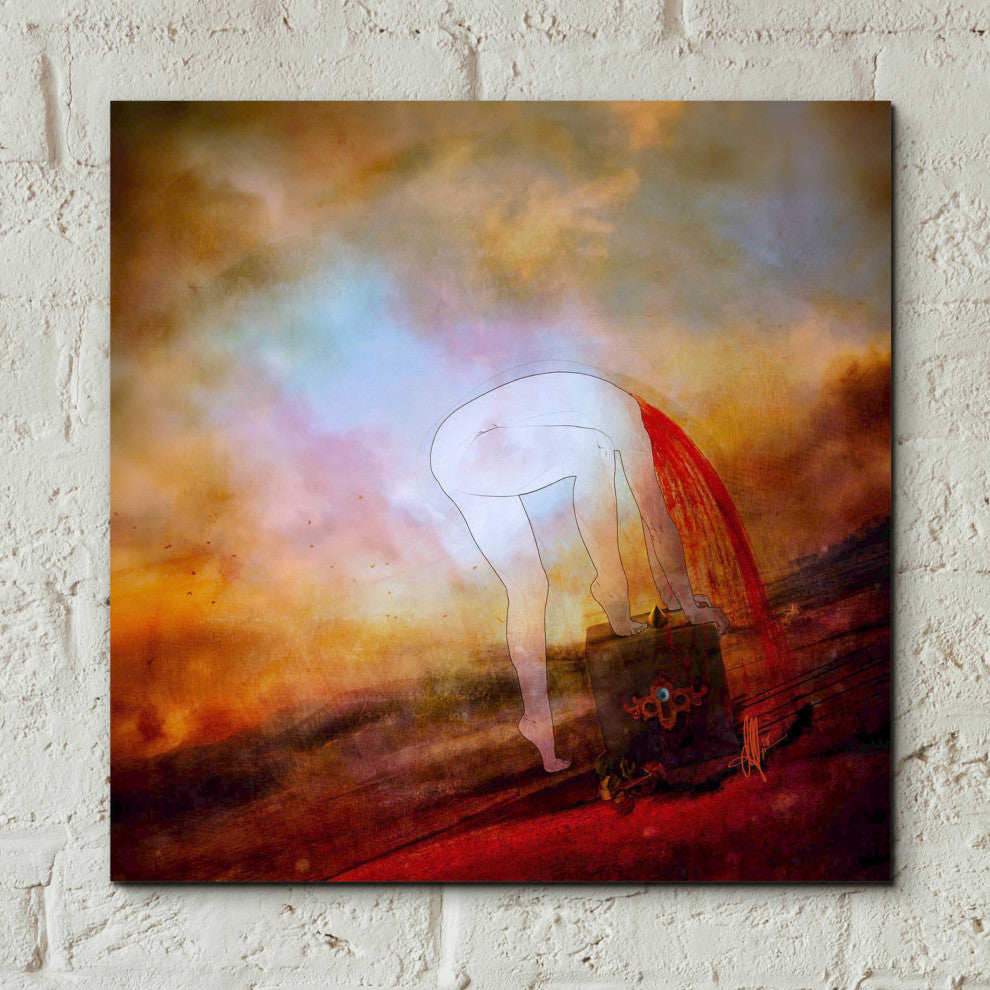 Epic Art 'Caer' by Mario Sanchez Nevado, Acrylic Glass Wall Art, 12"x12"