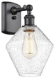 Innovations 516-1W-BK-G654-8 1-Light Sconce, Matte Black