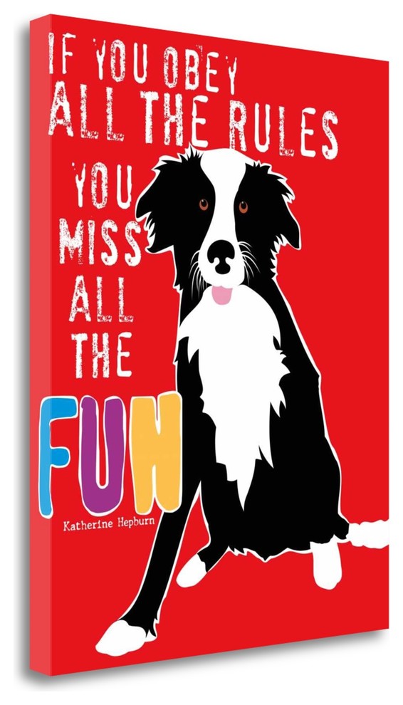 "Fun" By Ginger Oliphant, Giclee Print on Gallery Wrap Canvas, Ready to Hang