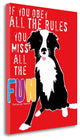 "Fun" By Ginger Oliphant, Giclee Print on Gallery Wrap Canvas, Ready to Hang