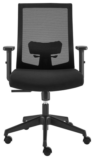 Dahl Office Chair, Black With Black Base