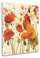 "Coral Confetti" By Shirley Novak, Giclee Print on Gallery Wrap Canvas