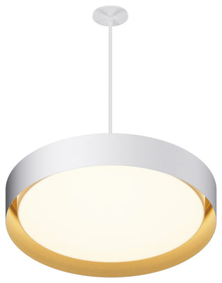 ET2 E51015 Echo 24"W LED Pendant - White / Black