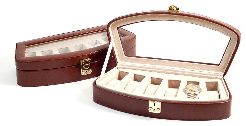 Leather 6-Watch Case