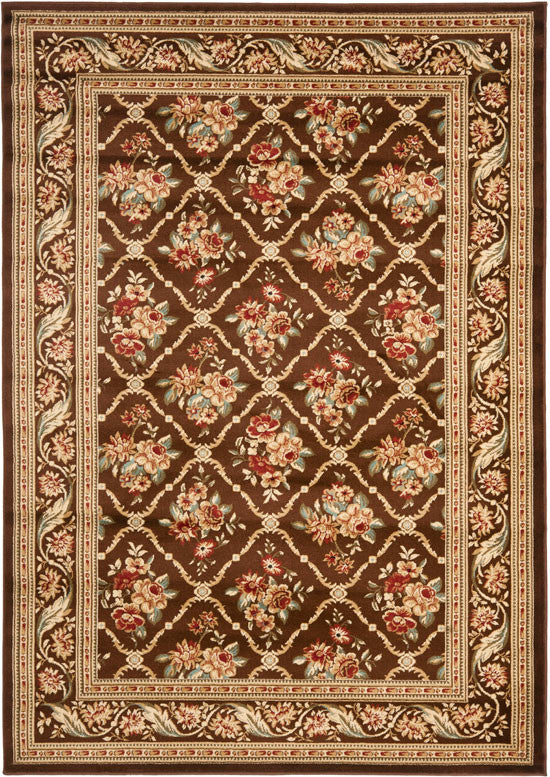Lyndhurst Brown Area Rug LNH556-2525 - 4'' x 6''