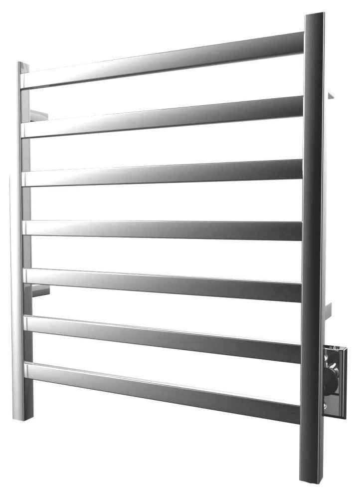 ICO Bath Square Hardwired Electric Towel Warmer - Square Bar