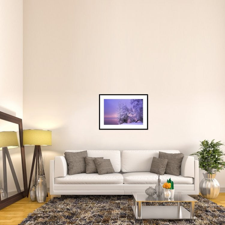 "Stillness" Framed Digital Print by Norbert Maier, 38"x28"
