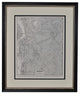 Vintage Brooklyn, New York Map, Framed Original NYC Map- Authentic 1940s