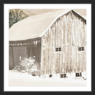 "Winter Morning" Framed Painting Print, 24"x24"
