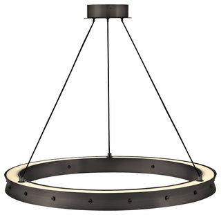 Fredrick Ramond Althea Medium Chandelier, Satin Black