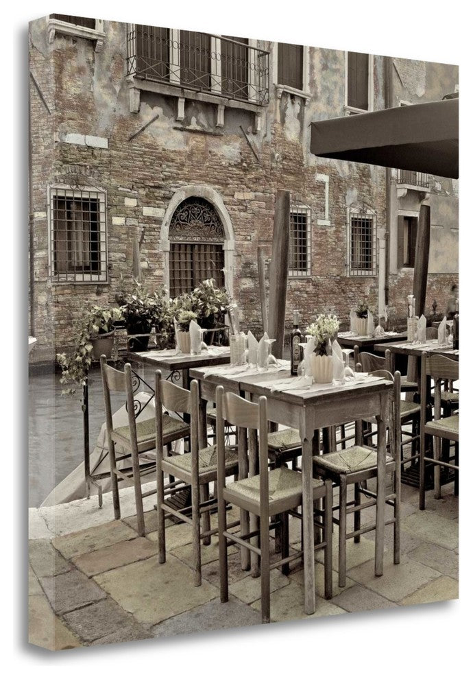 "Veneto Caffe - 2" By Alan Blaustein, Giclee Print on Gallery Wrap Canvas