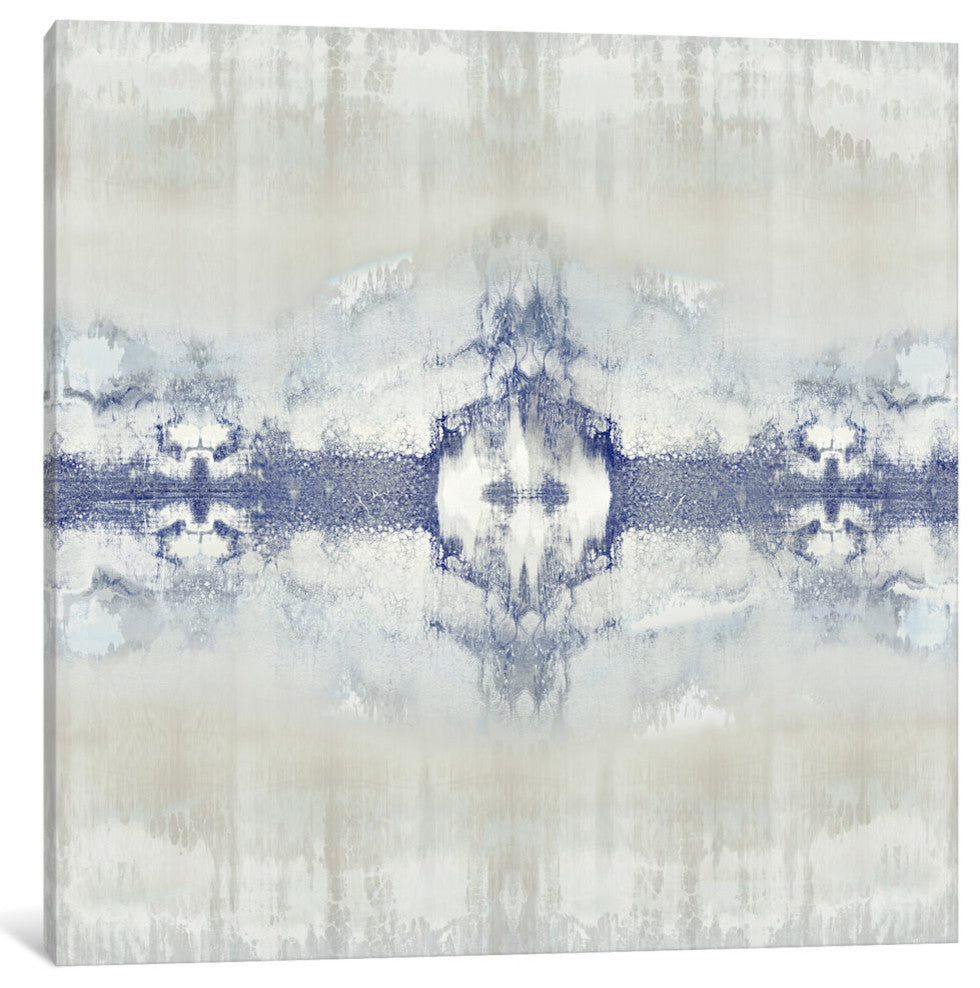 "Entice - Indigo" by Ellie Roberts, Canvas Print, 26"x26"