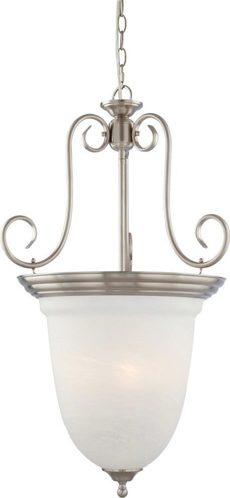 Troy 4-Light Interior Pendant, Brushed Nickel
