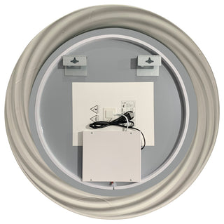 Luminosity Back Lit Round Touchscreen Led Mirror 30" Wide