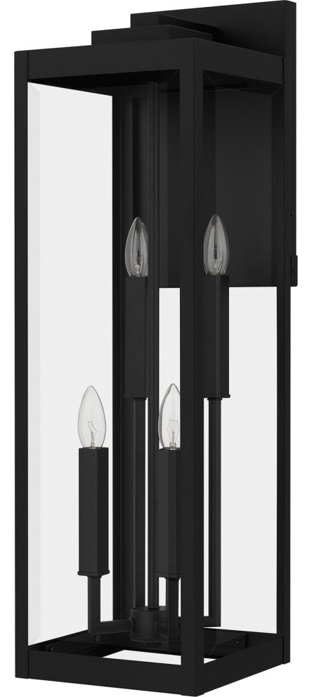 Quoizel WVR8209 Westover 4 Light 30" Tall Wall Sconce - Earth Black