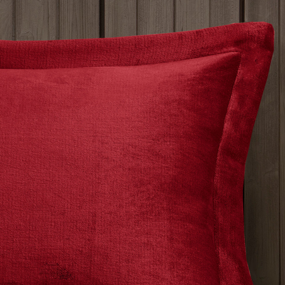 Woolrich Alton Plush to Sherpa Winter Comforter Set, Red, King