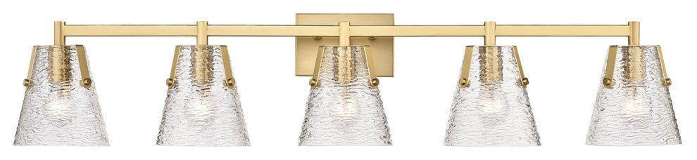 Z-LITE 5-Light Vanity, Modern Gold